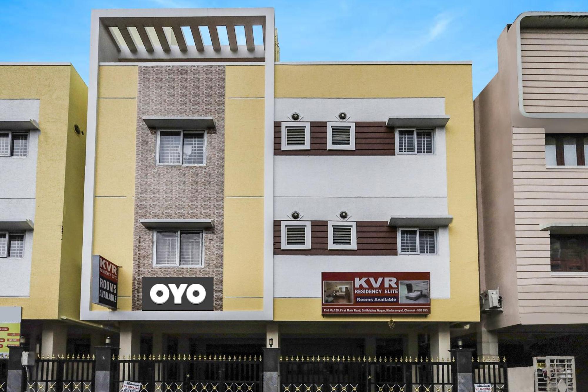 Hotel O K V R Residency - Elite Ченнаи Экстерьер фото